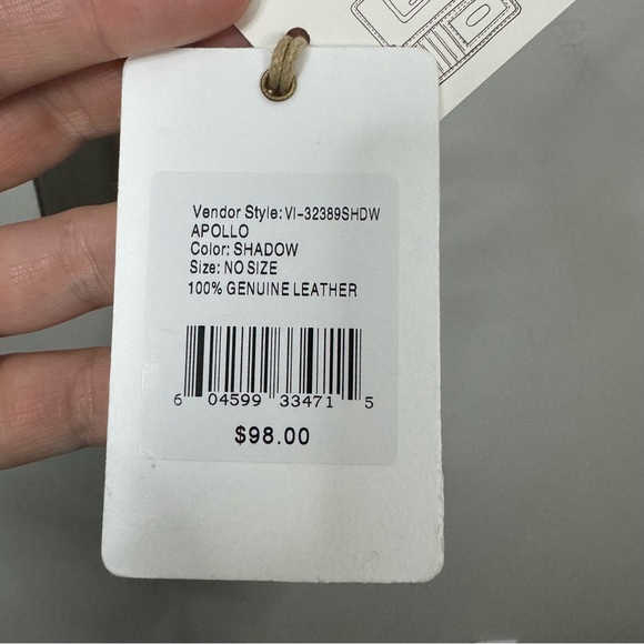 NWT Hobo International Apollo Leather Crossbody Mini Bag Phone Case Shadow - Picture 7 of 9